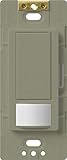 Lutron Maestro Motion Sensor switch, no neutral required, 250 Watts Single-Pole, MS-OPS2-GB, Greenbr