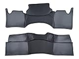 TRISTAR'S [ハイエース レジアスエース 200系 1型～8型 S-GL スーパーGL 標準ボディ用]デッキカバー エンジンルームカバー (前後セット, カーボン調レザー)