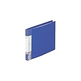 リヒトラブ クリヤーブック A5E 20ポケット 青 G3224-8