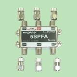 マスプロ電工 マスプロ電工 1端子電流通過型 5分配器 5SPFA 5SPFA