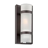 Acclaim 4700ABZ Apollo Collection 1-Light Wall Mount Outdoor Light Fixture, Architectural Bronze by 