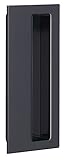 ベスト 802 レーベル引手 115ミリ 黒ニッケル #802-8
