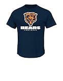 NFL Chicago Bearsメンズup4 Tシャツ、ネイビー、XXLサイズ