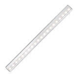 KEDSUMキャビネットライト20ledナイトライト/階段ライト磁気ストリップ付きPIRモーションセンサー、DIY stick-on壁ランプのキッチン食器棚クローゼットワードローブ – クールホワイト