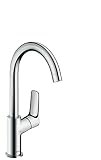 Hansgrohe(ハンスグローエ) ロギス ハイスパウトシングルレバー洗面混合水栓 210(ポップアップ引棒無) (ハンスグローエ ジャパン公式・日本規格適合品)