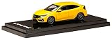HJ64 1/64 ホンダ シビック ハッチバック (FK7) 2020 カスタムバージョン イエロー (カスタムカラー) 完成品