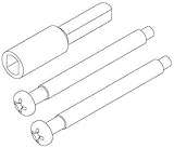 @ Kwik 86130 Us26 Thick Door Screw Pack For 665/875 [並行輸入品]