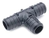 ZURN GIDDS-130359 Pex Tee, 1" x 3/4" x 3/4" [並行輸入品]