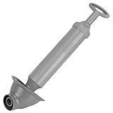 elimino トイレトラブル パイプクリーナー 真空式 詰まり解消 ラバーカップ 便器特化デザイン フィット (ダークグレー)