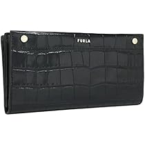 Amazon | [フルラ] レディ M 長財布 クロコ型押し