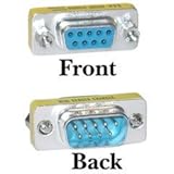Dealsjungle Serial Mini Port Saver / Coupler, DB9 Male to DB9 Female [並行輸入品]
