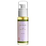 spahinoki オーガニック アルガンオイル 50ml デオドライズド エコサート認証 ガラス瓶 髪 顔 ブースター アウトバストリートメント