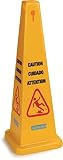 Carlisle 3694104 36-inch Caution円錐英語/スペイン語/フランス語、イエロー