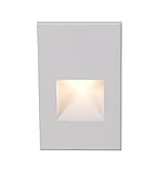 WAC Lighting WL-LED200F-BL-WT 277V Vertical Step Light with Blue [並行輸入品]