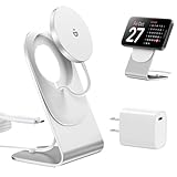 ワイヤレス充電器 マグネット式 Mag-Safe充電器 iPhone15/14 /13/12シリーズ対応 【ワイヤレス充電スタンド+ 20W