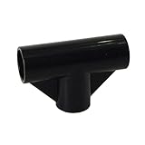 矢崎化工 Φ28 イレクター プラスチックジョイント ブラック J-7A S BL