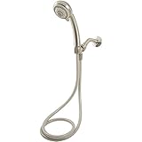 Waxman 6 position Handheld Showerhead in Brushed Nickel-8684700 [並行輸入品]