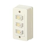 パナソニック(Panasonic) 3連タンブラスイッチ(カード付) WS3910W