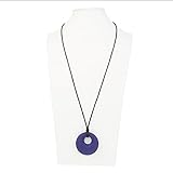 IntiPal Silicone Teething Pendant Necklace - BPA-Free - Organic Breastfeeding Silicone Necklace for 