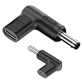 fine-R USB-C入力 DC 4.8×1.7mm出力 ノートパソコン用 変換アダプター PD充電対応 高速充電プラグ 20V 5A 汎用 タイプC 電源変換 USB-Cアダプタ 17-4817