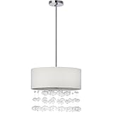 Safavieh Lighting Collection Debutante Chrome 51.2-inch Pendant Light [並行輸入品]