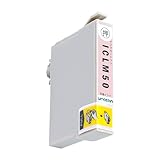 ICLM50 純正品併用 1本 互換インクカートリッジ 互換品 LM ライトマゼンタ IC50 6色セット 大容量 IC6CL50 ICチープ搭載 残量表示 対応機種：EP-301 302 4004 702A 703A 704A 705A 774A 801A 802A 803A 803AW...