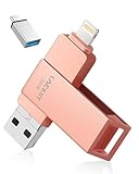 Vackiit 【MFi認証取得】iPhone用USBメモリー 256GB USBフラッシュドライブ 高速USB 3.0 フラッシュメモリー
