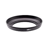 Toileum ニコンAF 24MM F 2.8D F2.8 HN-1のためのメタルレンズフード