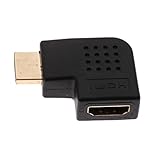 D DOLITY 交換性　便利性　HDMI　直角ポート　垂直フラットアダプタ　M/F 90度＆270度コンボ