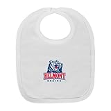 ベルモントホワイトベビーよだれかけ' Belmont Bruins '