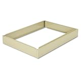 Safco 4997TSR Closed Base 6 Inch for 4986 and 4996 in Tropic Sand