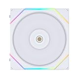 LIANLI ケースファン UNI FAN TL 140 Reverse Blade WT Single Pack ブレード反転モデル デイジーチェーン接続 LCPブレード インフィニティミラーサイドフレーム 日本正規代理店品