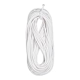 金天馬 ウーリー 丸ゴム 3㎜ ヘアゴム 10ｍ 手芸材料 シュシュ 髪ゴム 大人 キッズ おしゃれ かわいい 日本製 (白)