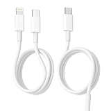 USB-C to Lightning 充電ケーブル 1m 2本セット PD20W対応 急速充電・480Mbps同期 iPhone／iPad用 (2) [並行輸入品]