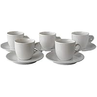 ホテル仕様純白　コーヒーカップ＆ソーサー　5客セット