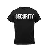 ROTHCO / ロスコ 4617 Reflective Security T-Shirt【サイズ：2XL】メンズ Tシャツ〈SECURITY〉警備用,制服,警備員,ユニフォーム,防犯,警備服