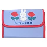 ミッフィー[母子手帳ケース]じゃばらマルチポーチ/MIFFY and ROSE BL ディックブルーナ