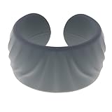 Lovoski 歯固め　赤ちゃんのおもちゃ 　ブレスレット 授乳ジュエリー 歯がため シリコーン　[FDA認可済] 全３色 - グレー