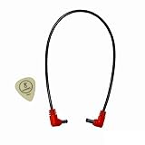 9℃ DC Reverse Cable 30cm LL オリジナルピック付き/極性変換 2.1mm〜2.5mmに変換 ギター ケーブル ピック