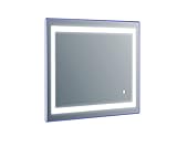 Eviva evmr52 – 20 x 28 Deco Piece壁マウント浴室洗面化粧台、フレーム付きバックライトLEDミラーライト組み合わせ、アルミニウム