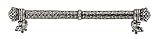 Carpe Diem Hardware 6324-9C Crowning Glory Queen Elizabeth O.C. Pull with Swarovski Crystals, 9-Inch
