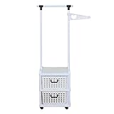 チェストハンガー 2S(Hole basket) white JFLHM02