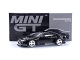 TrueScale Miniatures MINI GT 1/64 Rocket Bunny ニッサン シルビア (S15) ブラックパープル 右ハンドル 完成品