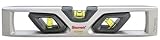 Starrett Exact Plus KLTXP10-N Die-Cast Aluminum Torpedo Magnetic Level with 3 Plastic 360 Vials, 10 