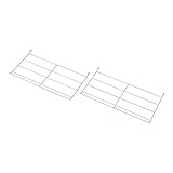 JKプラン e'walls つっぱりシューズラック590用 ワイヤーラック2P ホワイト cw-010　　cw-010-wh