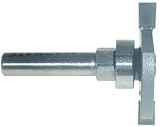 Magnate 1146 Slot Cutter Router Bits, with Top Mounted Bearing - 3/16 Cutting Length by Magnate