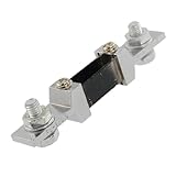 uxcell シャント抵抗器電流計　抵抗シャント電流計　DCシャント　電流分割 直流電流　200A 75mV　0.5クラス