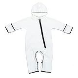 (モンクレール) MONCLER フード付 長袖ロンパース ホワイト 9-12M 8500805 80380 032 [並行輸入品]