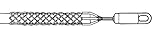 Greenlee 31000 K Basket-Type Pulling Grip, 3280-Pound Pulling Capacity [並行輸入品]