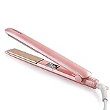 ヘアアイロン SUPRENT ストレートアイロン マイナスイオン 誤動作防止 5段階温度調節 60秒急速加熱 80℃〜230℃ LCD表示